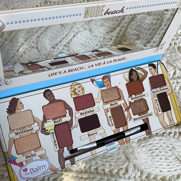 Makeup Thebalm Cosmetics Nude Beach Eyeshadow Palette Poshmark